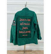 Jacket στρατιωτικό Ayios πράσινο Jacket στρατιωτικό Ayios πράσινο