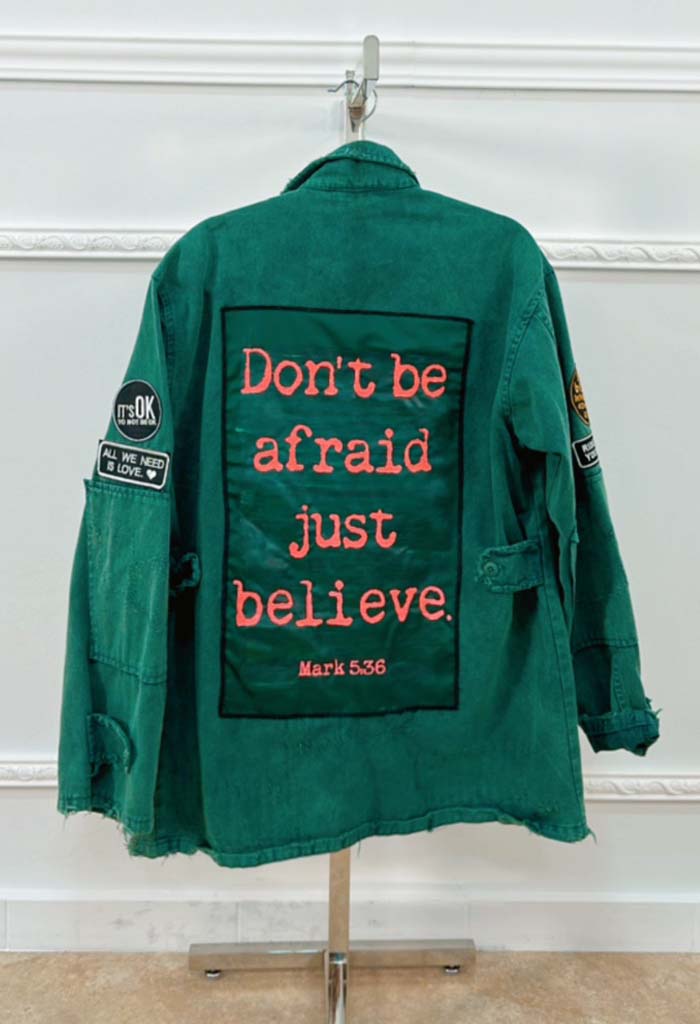 Jacket στρατιωτικό Ayios πράσινο Jacket στρατιωτικό Ayios πράσινο