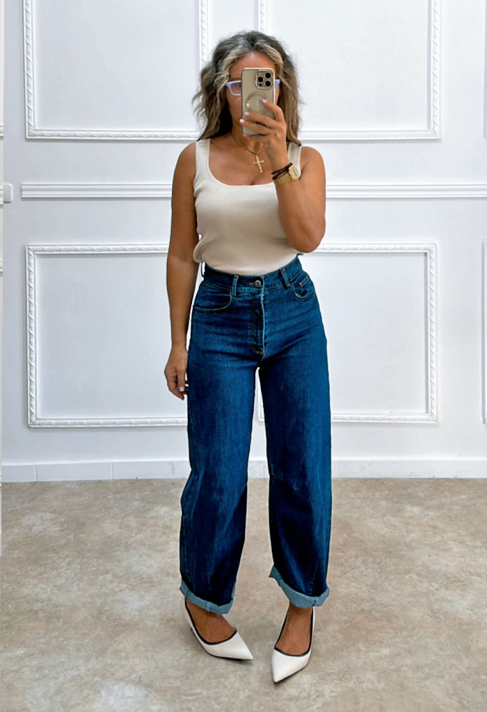 Streetstyle carrot jeans