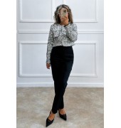 Σακάκι με παγιέτα ασημί Σακάκι με παγιέτα ασημί