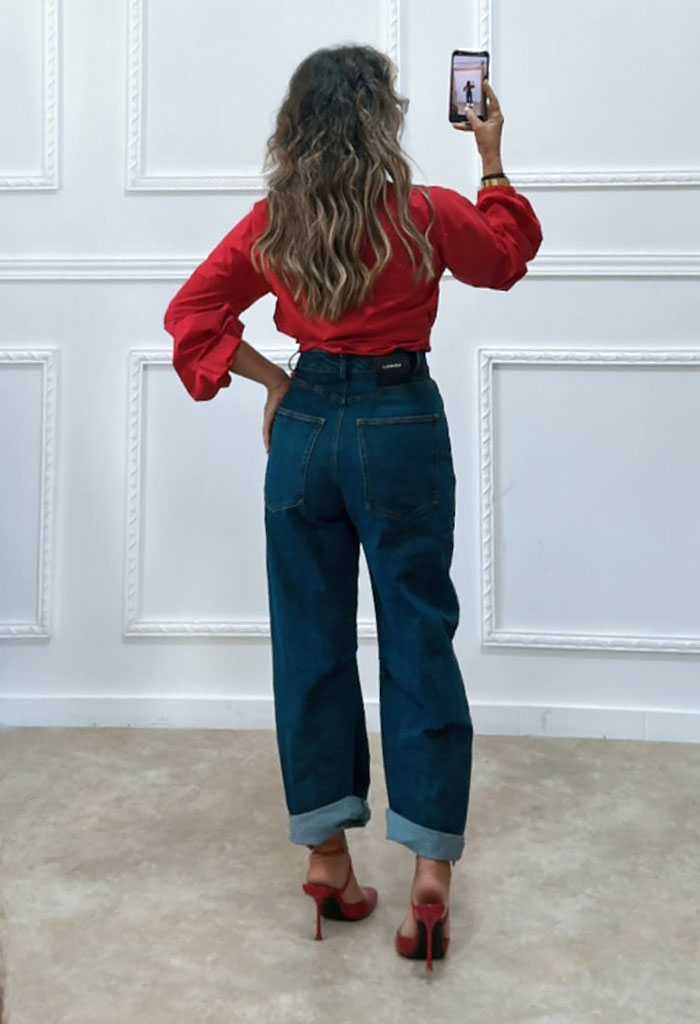 Streetstyle carrot jeans