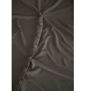 Μπλούζα με κουμπιά μπροστά καφέ