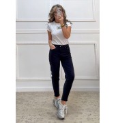 T-shirt με στρας μπροστά