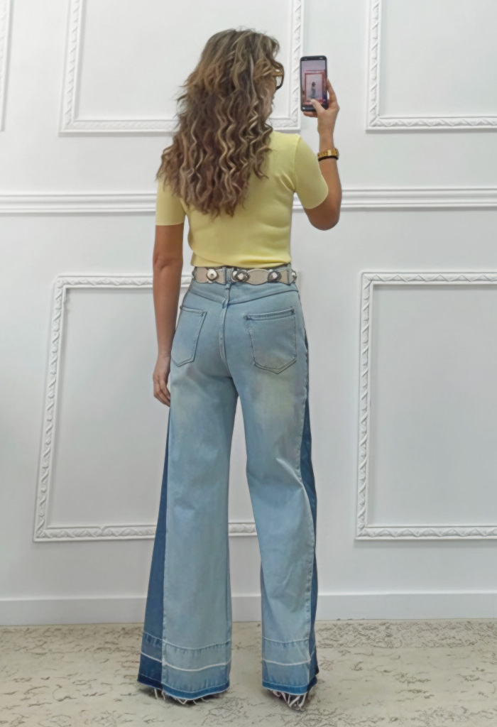 Μπλούζα πόλο κίτρινη