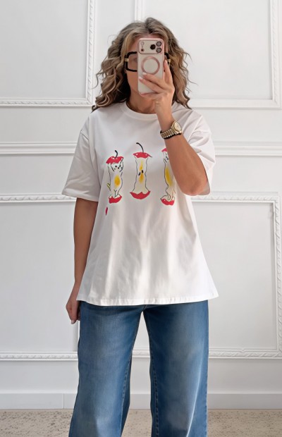 T-shirt βαμβακερό