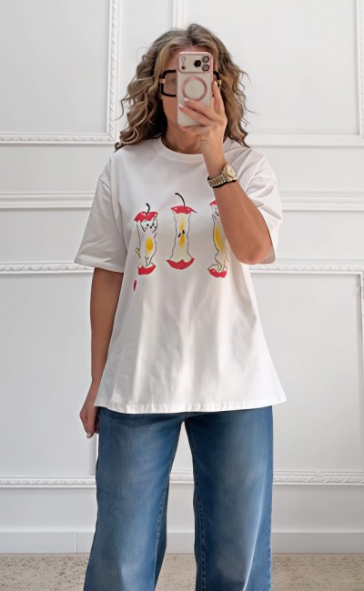 T-shirt βαμβακερό