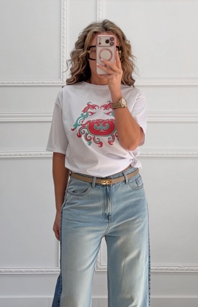 T-shirt βαμβακερό