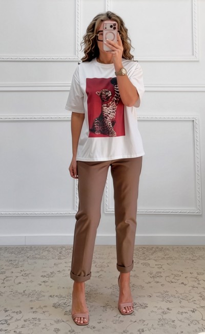 T-shirt βαμβακερό