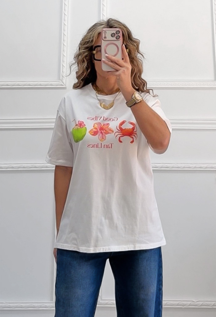 T-shirt βαμβακερό