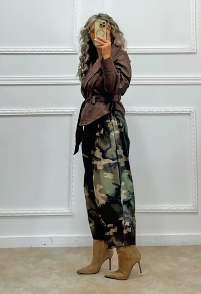 Σουέτ πανωφόρι σοκολά