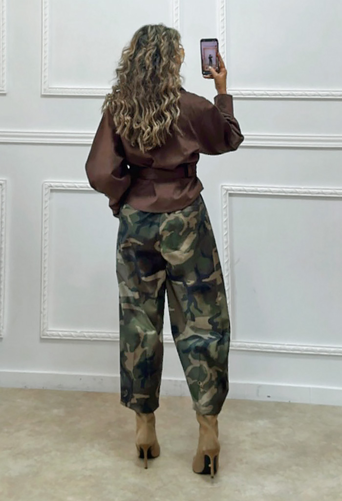 Σουέτ πανωφόρι σοκολά