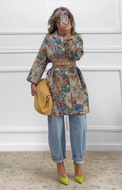 Λουζ μπροκάρ πανωφόρι