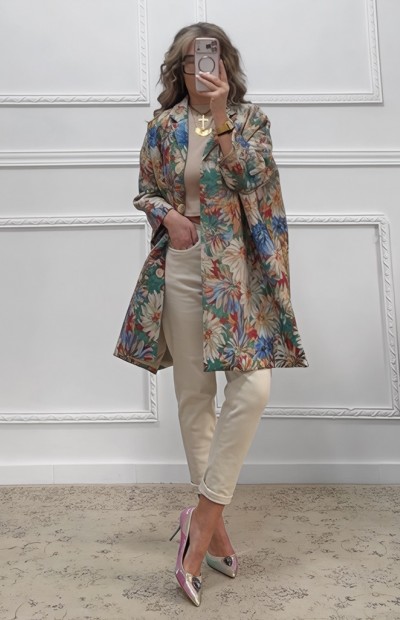 Λουζ μπροκάρ πανωφόρι