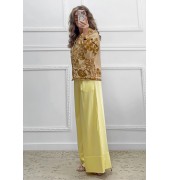 Sackcloth πανωφόρι με κεντήματα