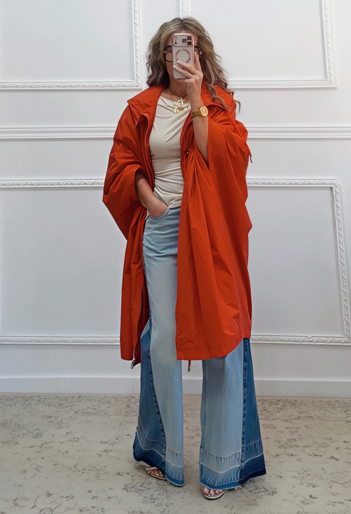 Τζιν παντελόνι με λεπτομέρεια