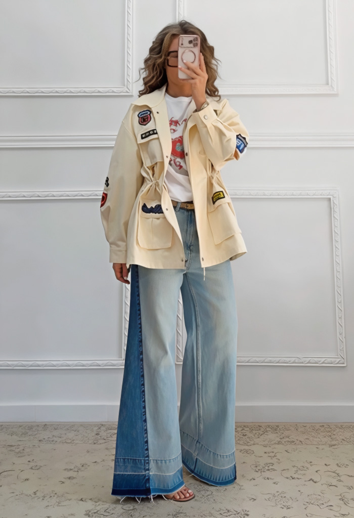 Jacket κρεμ Jacket κρεμ