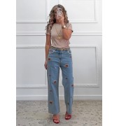 Μπλούζα βαμβακερή μπεζ Μπλούζα βαμβακερή μπεζ