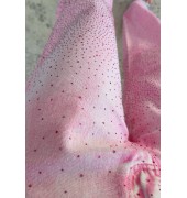 Τζιν παντελόνι με στρας ροζ