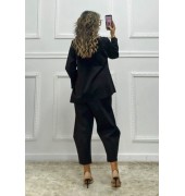 Σετ παντελόνι και μπλούζα μαύρο Σετ παντελόνι και μπλούζα μαύρο