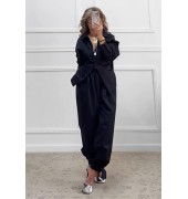 Σετ πουκάμισο και παντελόνι μαύρο