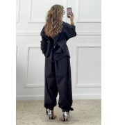 Σετ πουκάμισο και παντελόνι μαύρο