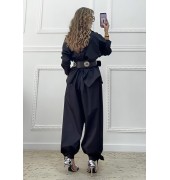 Σετ πουκάμισο και παντελόνι μαύρο