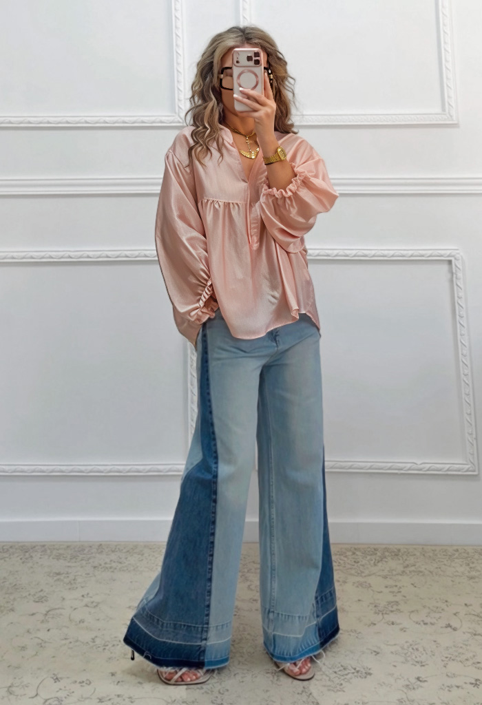 Τζιν παντελόνι με λεπτομέρεια