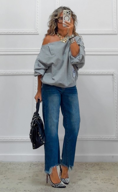Oversized φούτερ