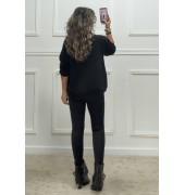 Φούτερ BISOU BLACK Φούτερ BISOU BLACK