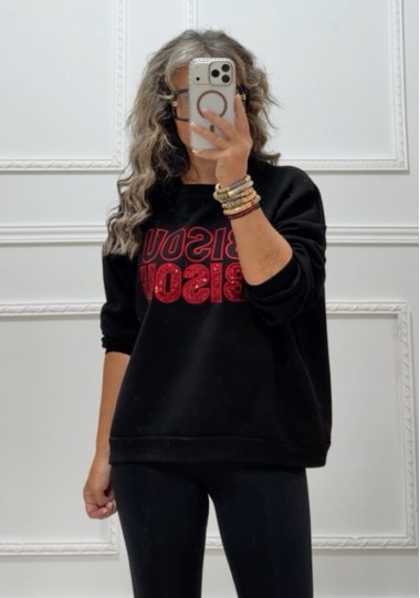 Φούτερ BISOU BLACK
