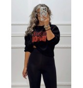 Φούτερ BISOU BLACK Φούτερ BISOU BLACK