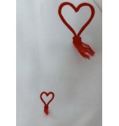 Φούτερ HEARTS ECRU Φούτερ HEARTS ECRU