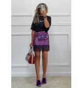 Mini φούστα VIOLET