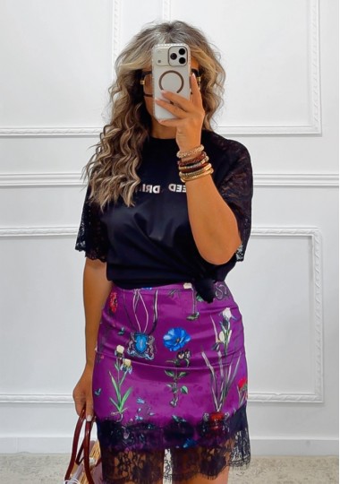 Mini φούστα VIOLET