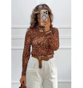 Ημιδιάφανη μπλούζα BAMBI Ημιδιάφανη μπλούζα BAMBI