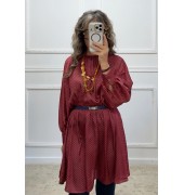 Μίνι πουά φόρεμα Μίνι πουά φόρεμα