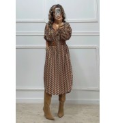 CINNAMON printed dress CINNAMON printed dress