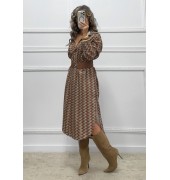 CINNAMON printed dress CINNAMON printed dress