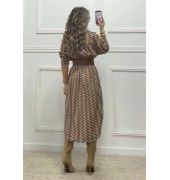 CINNAMON printed dress CINNAMON printed dress