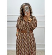 CINNAMON printed dress CINNAMON printed dress