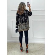 Βελούδινο πανωφόρι με παγιέτες Βελούδινο πανωφόρι με παγιέτες