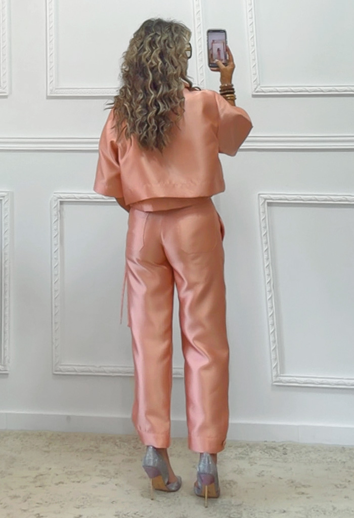 Tailored παντελόνι dusty pink Tailored παντελόνι dusty pink