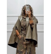 Eco leather κάπα-jacket Eco leather κάπα-jacket