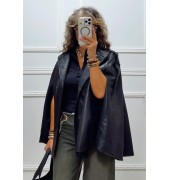Eco leather κάπα-jacket Eco leather κάπα-jacket