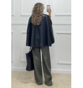 Eco leather κάπα-jacket Eco leather κάπα-jacket