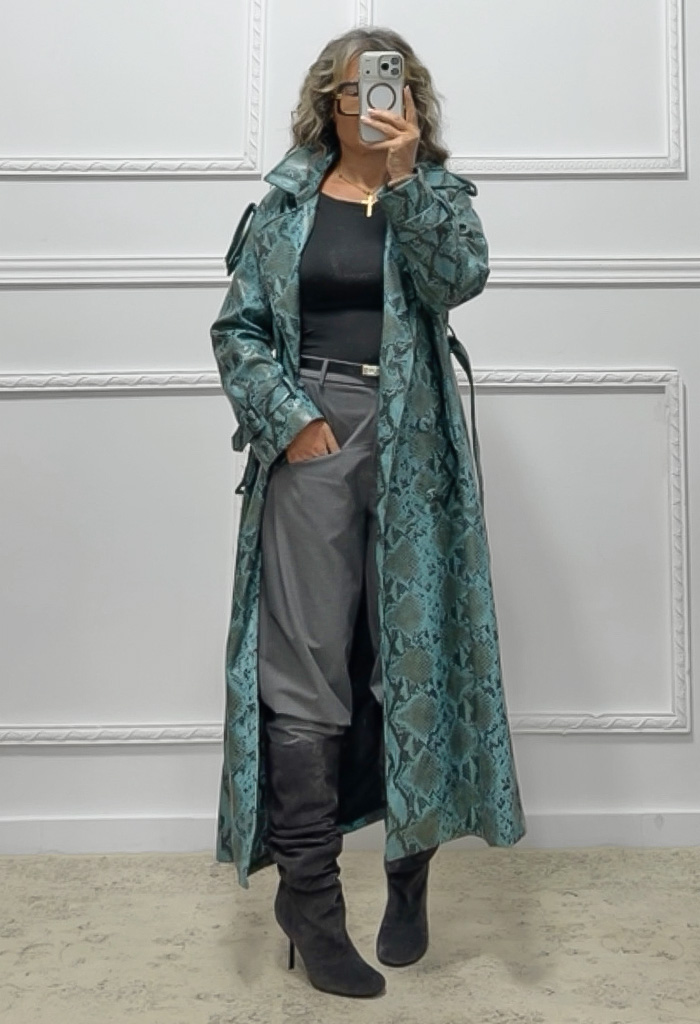 Καμπαρντίνα snake print Καμπαρντίνα snake print