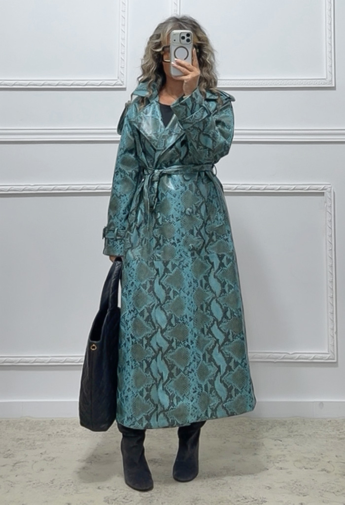 Καμπαρντίνα snake print Καμπαρντίνα snake print