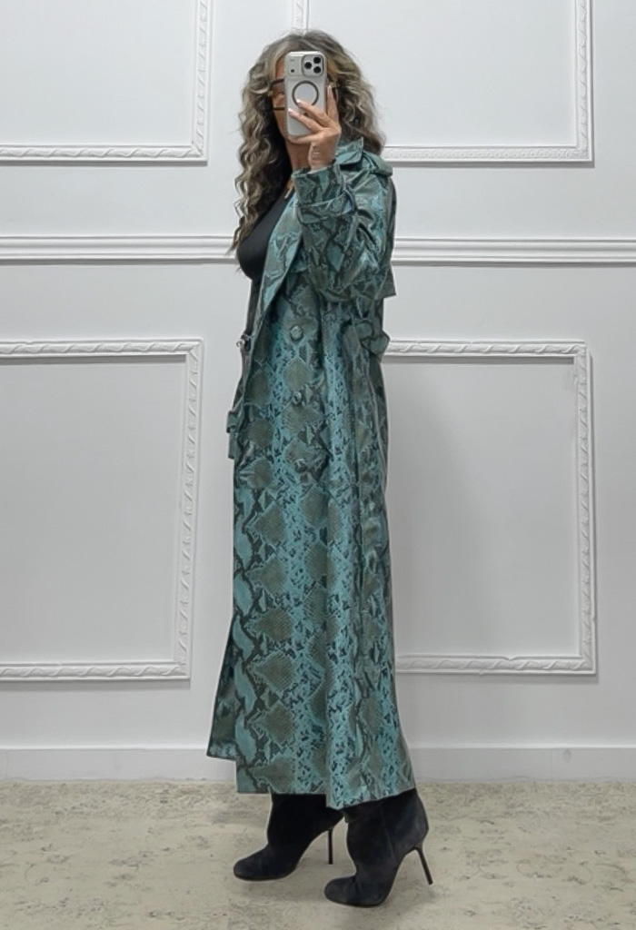 Καμπαρντίνα snake print Καμπαρντίνα snake print