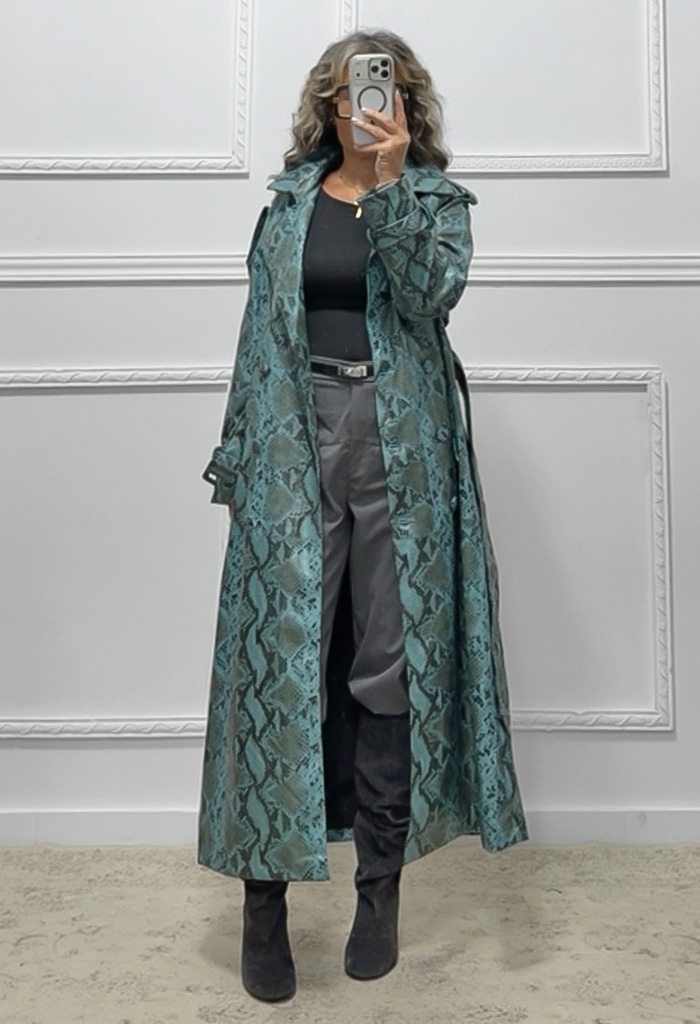 Καμπαρντίνα snake print Καμπαρντίνα snake print