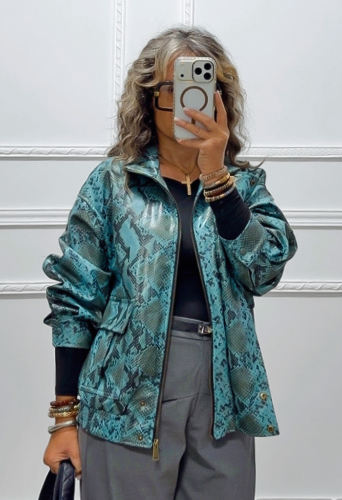 Jacket snake print Jacket snake print